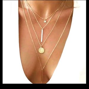 Multiple layer neckless